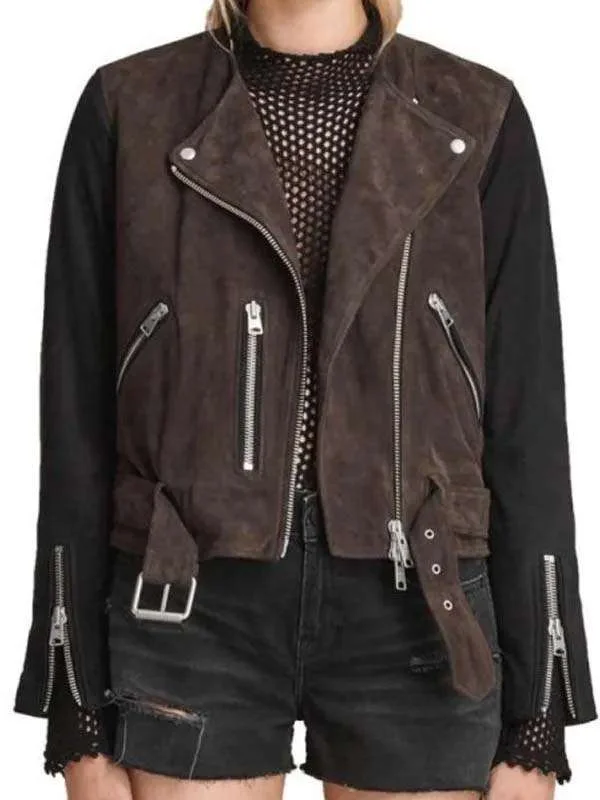 Laurel Lance Arrow Katie Cassidy Motorcycle Jacket