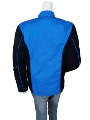 Alternative view of Laurel Lance Arrow Katie Cassidy Motorcycle Jacket