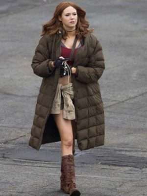 Jumanji Welcome To The Jungle Martha Brown Coat