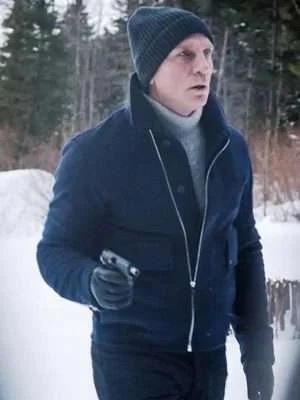 Daniel Craig Spectre James Bond Blue Wool Jacket
