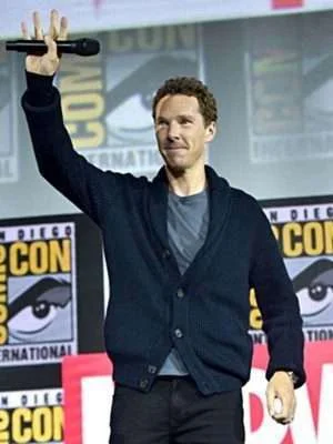 Doctor Strange Benedict Cumberbatch Blue Sweater