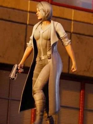 Spider-Man PS4 Silver Sable Coat