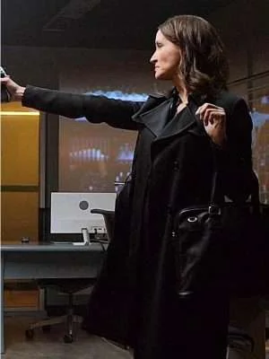 Alternative view of October Faction Hannah Mercer Coat