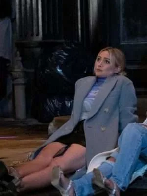 How I Met Your Father Sophie Blue Blazer Coat