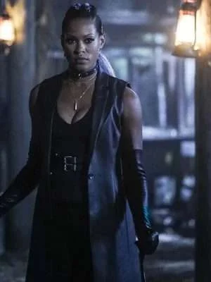 Black Lightning S02 Giselle Cutter Coat