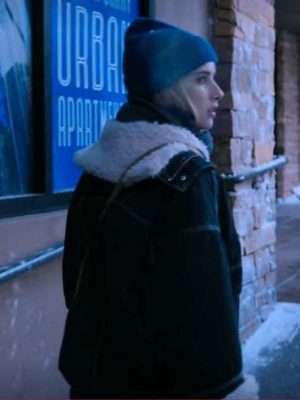 Alternative view of Holidate 2020 Sloane Jacket With Shearling Trim