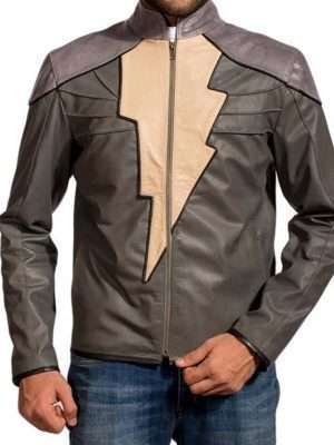 Black Adam Leather Jacket