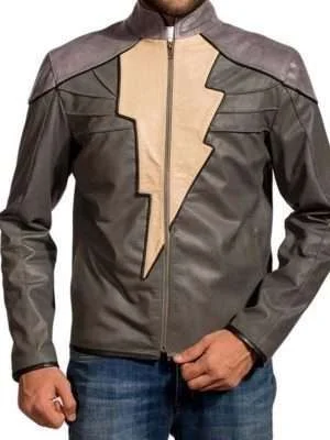 Black Adam Leather Jacket