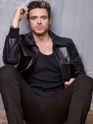 Eternals Ikaris Black Leather Jacket