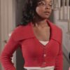 Black-ish Season 08 Diane Johnson Cropped Cardigan