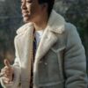BMF 2021 Meech Shearling Beige Coat
