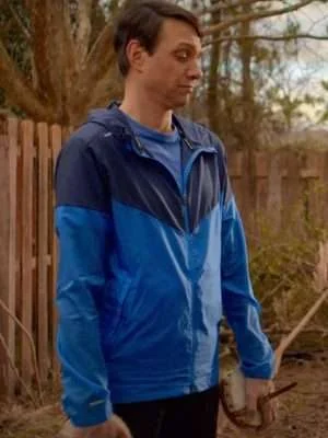 Cobra Kai Daniel LaRusso Blue Hooded Jacket