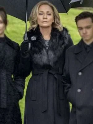Arrow Season 8 Moira Queen Coat
