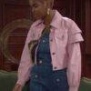 The Bold and the Beautiful Paris Buckingham Pink Jacket