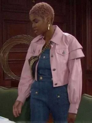 The Bold and the Beautiful Paris Buckingham Pink Jacket
