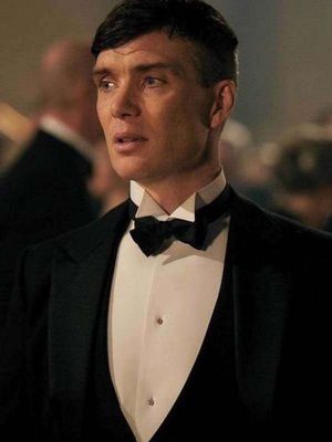 Alternative view of Peaky Blinders S06 Thomas Shelby Black Blazer