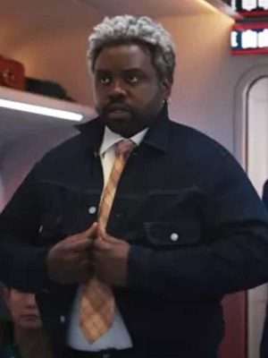 Bullet Train Lemon Denim Jacket