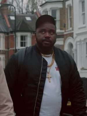 Atlanta S03 Brian Tyree Henry Black Varsity Jacket