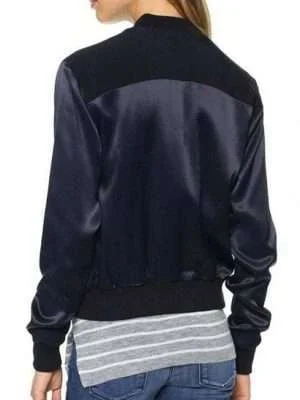 Alternative view of Arrow Willa Holland Blue Satin Jacket