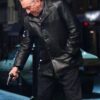 Frank Sheeran The Irishman Leather Black Blazer