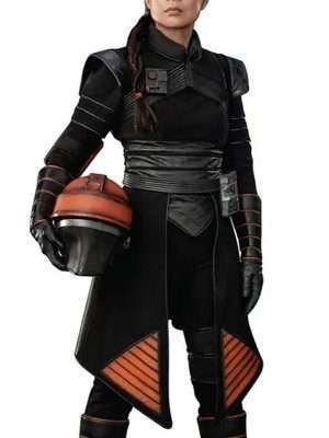 The Mandalorian Fennec Shand Black Coat