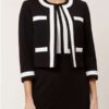 The Good Fight Lucca Quinn Black And White Trim Jacket