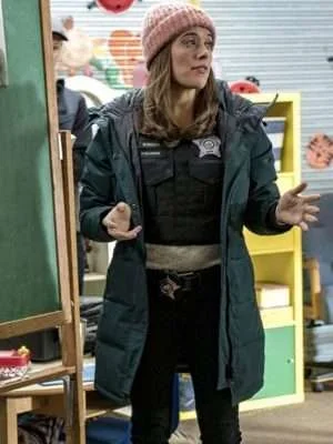 Chicago P.D Erin Lindsay Coat With Hood