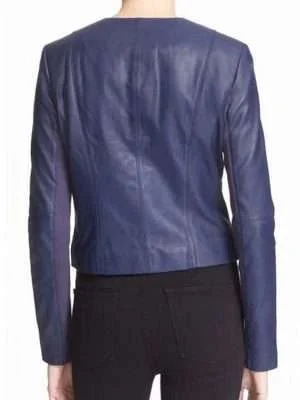 Alternative view of Arrow S05 Felicity Smoak Blue Jacket