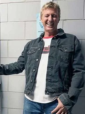 Cobra Kai Johnny Lawrence Black Denim Jacket