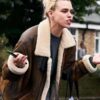 I Hate Suzie Billie Piper Shearling Brown Jacket