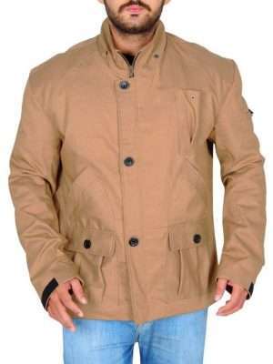 Oliver Queen Arrow Brown Cotton Jacket
