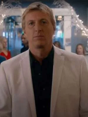 Cobra Kai Johnny Lawrence White Blazer