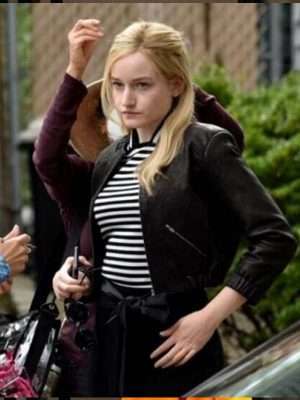 Inventing Anna 2022 Julia Garner Leather Jacket