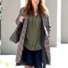 Inventing Anna 2022 Vivian Kent Checkered Coat
