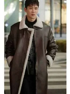 Itaewon Class Ahn Bo-Hyun Leather Coat