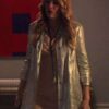 Gossip Girl S02 Serena van der Woodsen Silver Jacket