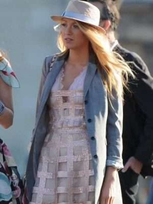 Alternative view of Gossip Girl Serena Van der Woodsen Gray Jacket