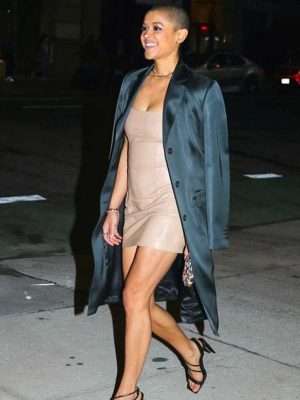 Gossip Girl Julien Calloway Blue Coat