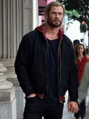 Chris Hemsworth Thor Love And Thunder Black Jacket