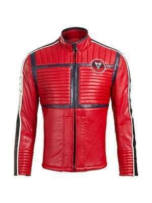 Men's Kobra Kid Red Moto Jacket