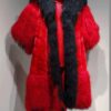 Cruella Deville 101 Dalmatians Red And Black Fur Coat