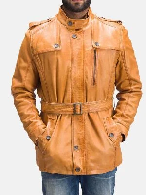Hunter Fur Leather Jacket