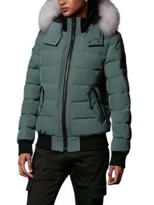 Chicago PD S09 Tracy Spiridakos Teal Puffer Jacket