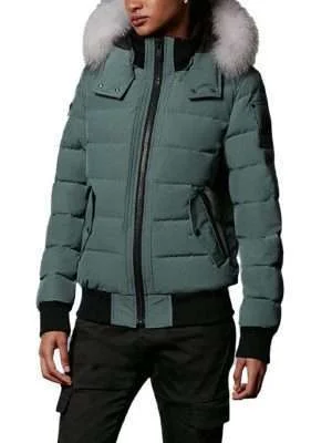 Chicago PD S09 Tracy Spiridakos Teal Puffer Jacket