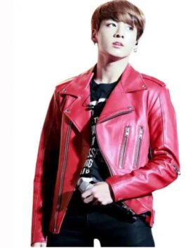 Joe Jungkook Red Jacket