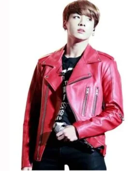 Joe Jungkook Red Jacket
