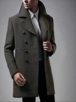 Justice League Arthur Curry Aquaman Gray Coat