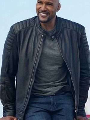 Agents of Shield Henry Simmons Black Leather Jacket