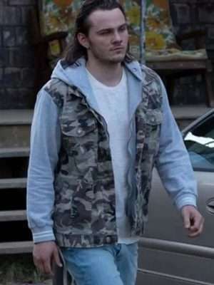 American Rust Billy Poe Blue Hoodie