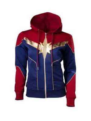 Captain Marvel Carol Danvers Hoodie